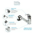 thumbnail image 7 of Transolid T3521-PC Laundry Faucet with Pull-Out Spray in Polished Chrome, 7 of 7