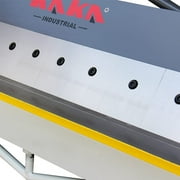 48 inch Box and Pan Brake,16Ga Mild Steel Capacity, Minimum Reverse Bend 0.55 in, Max Box Bending Depth 1.97in,16 Removable Fingers W-4816Z