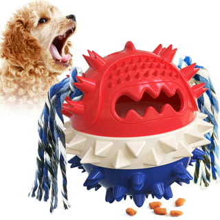 Spetish Dog Toys with Treat Dispenser for Medium Large Dogs , Fun to Chew