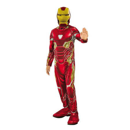 Boys Avengers Endgame Iron Man Mark 50 Suit Costume