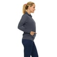 thumbnail image 3 of Medichic Scrub Jackets for Woman, Zip Front Nurse Jacket, 4-Way Stretch Fabric Warm Up Coat, 3 of 5