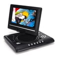 thumbnail image 4 of Reproductor De DVD Portátil, HD 270 Giratorio Reproductor De DVD Móvil Disco U Recargable Con Control Remoto USB Para Niños En Casa, 4 of 7