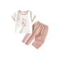 thumbnail image 3 of Conjunto de Pijamas Cortos Divididos Mujeres Verano Delgado Bebé Ropa Dividida Hecha de Tanto para Hombres Como Mujeres Ropa Recién Nacida con Aire Acondicionado Pijamas de Manga Corta Conjunto de Cu, 3 of 6