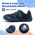 thumbnail image 5 of Stepedia Kids Water Shoes Wide Toe Box Barefoot Quick Dry Non-Slip Aqua Shoes for Boys Girls Beach Swimming Pool, Navy, 5 of 8