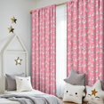 thumbnail image 5 of Blackout Kids Curtains,Pink Unicorn Moon Rainbow Pattern Childrens Insulated Curtains Set Of 2,Bedroom Essentials,Toddler Room Decor 52"x84", 5 of 5