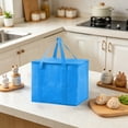 thumbnail image 6 of Large Insulated Bags - Reusable Cooler Bag, Durable Zipper, Collapsible Tote Bag for Work Picnics and Travel Outdoor Activities, 6 of 6