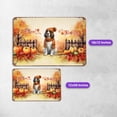 thumbnail image 5 of Happy Thanksgiving English Springer Spaniel Give Thanks Fall Beanie Scarf Welcome Horizontal Metal Aluminum Sign Springers Dog Lover Gifts Wall Art Home Decor - 00020, 5 of 5