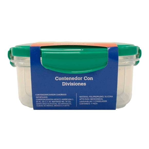 Contenedor Disney Pixar de Plástico con Divisiones Diseño Rex 750 ml 1 Pieza