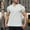 White, variant on YLSDY Fashion Men's Cycling Jerseys Moisture Wicking Short Sleeve Quarter Zip Quick Dry Bike Shirts Short Sleeve Running Tops Dark Gray L