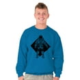 thumbnail image 5 of Astronaut Space Celestial Spirit Sweatshirt for Men or Women Brisco Brands 2X, 5 of 6