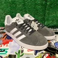 thumbnail image 1 of Adi-das Originals Gazelle Solid Grey Gold Metallic White BB5480 Size 7.5 No Box, 1 of 6