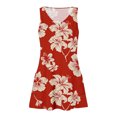 thumbnail image 4 of Ovzne Robes pour Femmes Robe Décontractée avec Poches Robe d'Été Bohème de Plage T-Shirts Robe Col en V Robe Ample Grande Taille Imprimée Liquidation, 4 of 7