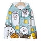 thumbnail image 4 of Sudadera con capucha de dibujos animados The Battle Cats para niños y niñas, tops de otoño, jersey de manga larga para niños, ropa de calle de moda para niños, 4 of 5