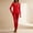 Red, variant on Dianli Gifts Thermal Sleepwear Women's Slim Fit Long Thermal Underwear Set Warm German Velvet Chest Pad Soft Insulated Base Layer Winter Nightwear