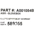 thumbnail image 7 of MasterCraft Boat Glove Box Door 589955 | 20 3/8 x 6 3/4 Inch Aluminum, 7 of 7