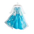 thumbnail image 4 of Vestido de princesa Elsa y Anna de Disney Frozen para niñas, disfraz de Cosplay para niños, vestido de baile, fiesta de cumpleaños de Halloween, vestidos elegantes, 4 of 5