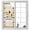 Beige, variant on Window Privacy Film Sunflowers Stained Glass Window Film Decorative Sun Block Window Cover Vintage Bee You Are My Sunshine Retro Window Clings Static Adhesive Sticker for Bathroom 23.6"x59"
