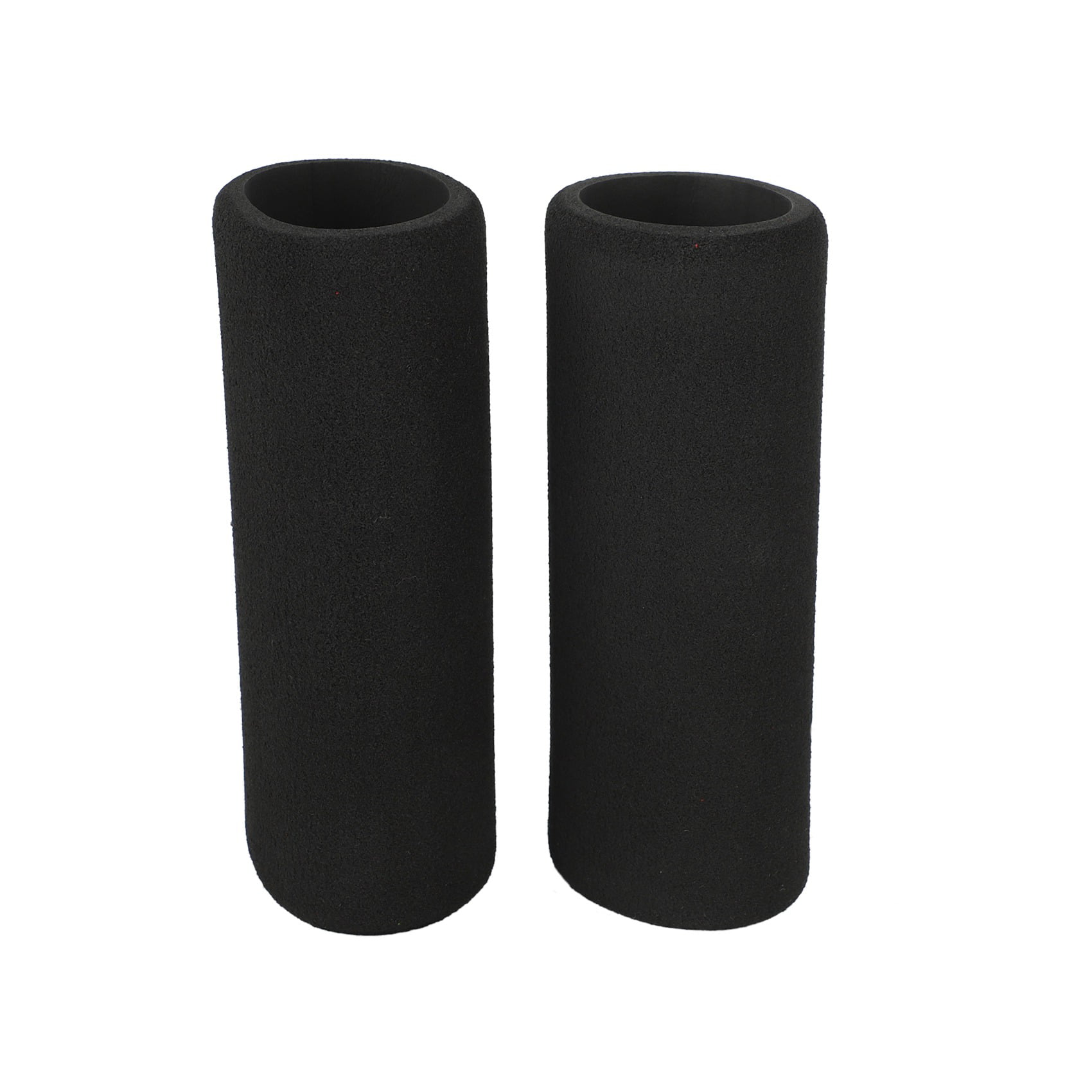 Red Motorcycle Scooter Quad Slip-on Foam Handlebar Grip Covers improved comfort