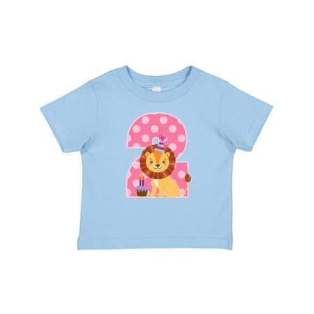

Inktastic 2nd Birthday Party 2 Year Old Girl Outfit Gift Baby Girl T-Shirt