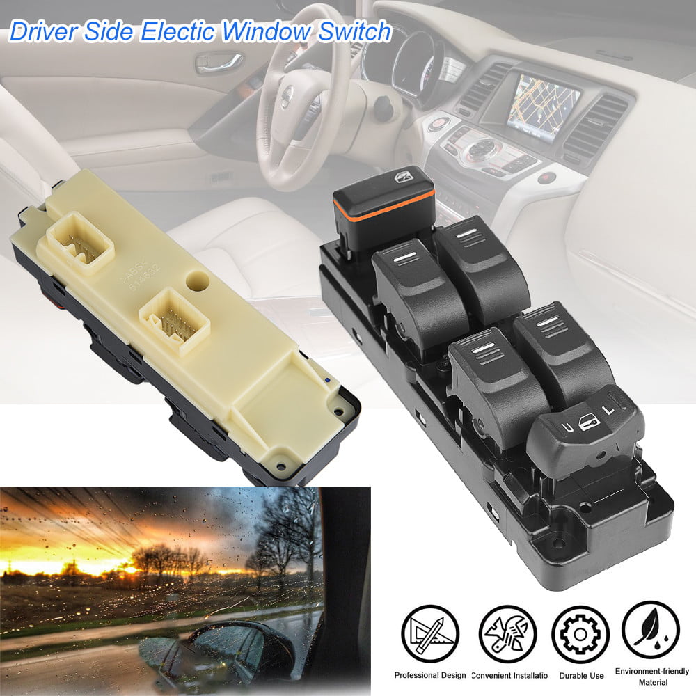 Front Master Power Window Switch Driver Side Left LH for Colorado Canyon 4 Door