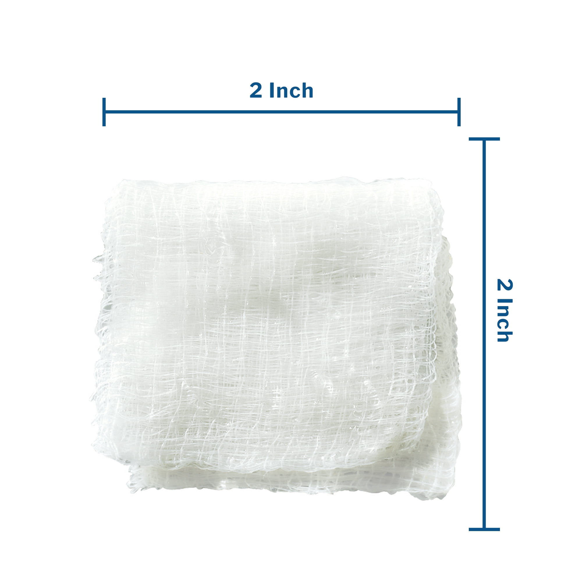 McKesson Hydrogel Impregnated Gauze Dressing - Sterile Bandage, 2 in x 2 in, 10 Count, 4 Packs, 40 Total