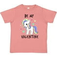 thumbnail image 3 of Inktastic Be My Valentine with Chibi Unicorn Boys or Girls Toddler T-Shirt, 3 of 5