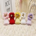 thumbnail image 3 of Princess Infant Baby Girls Lace Big Flowers Bow Ankle Socks Spanish Newborn, 3 of 8