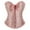 Light Pink, variant on BYHONG Tops For Women Bustier Shapewear Lingerie Lace Waist Push Up Bodysuit Light Pink M