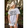 thumbnail image 4 of Flawless Braless Lawless Attitude Women's Plus Size Graphic Tee Brisco Brands 5X, 4 of 5