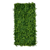 Nearly Natural 20in. x 40in. UV Resistant Irish Green Meadow Artificial Living Wall Art Panel in Black Aluminum Frame (Indoor/Outdoor)