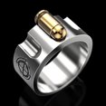 thumbnail image 1 of FDLK-anillo con forma de pistola para hombre y mujer, sortija con forma de pistola, estilo Punk, Hip-hop, joyería Pop, regalo de San Valentín, novedad de primavera, 2020, 1 of 4