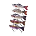 thumbnail image 4 of koolsoo 5Pcs Bass Fishing Lures Fishing Lures Swimming Baits Soft Slow Sinking Action, 4 of 9