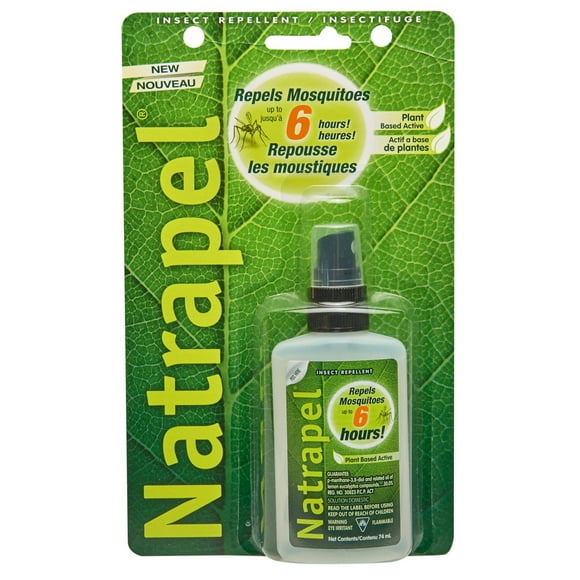 Natrapel Lemon Eucalyptus 74 ml Pump Spray Insect Repellent, Plant-Based Insect Repellent