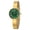 Green, variant on Gold Watches for Women, Vintage Ladies Analog Quartz Watches with Expansion Band, Roman Numeral Dial, 3ATM Waterproof, Dainty Women's Wrist Watch, Birthday Present, White