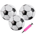 thumbnail image 1 of KAKOWELY 1 juego de pelotas de playa inflables para niños, pelotas deportivas para exteriores e interiores, pelotas inflables para niños con bomba de aire., 1 of 4
