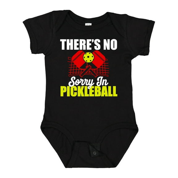 Inktastic Pickleball Boys or Girls Baby Bodysuit