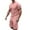 N130-Pink, variant on RMGVDSD Mens 2 Piece Outfits Casual Men's Printed Short Sleeve Polo Shirt And Shorts Set Summer Outfits Casual Sports Suit Comfort Clothes for Men