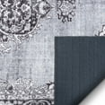 thumbnail image 3 of Well Woven Areva Washable Grey Vintage Oriental Medallion Runner Rug 2'6" x 9'10", 3 of 8