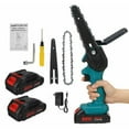 thumbnail image 1 of Battery chainsaw chain saw log saw pruner MUSTOOL 6" 2 battery 18V, 1 of 5