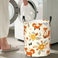 thumbnail image 4 of Lsque Flower Fox pattern Laundry Hamper Basket, Tall Woven Rope Hamper Basket for Clothes, Lightweight Storage Basket, Collapsible Waterproof-Medium, 4 of 8
