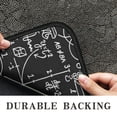 thumbnail image 6 of Math Equations Colorful Doodles Black Pattern Door Rugs,Washable Non Slip Door Mats Indoor,Decorative Door Mats,Entry Mat Indoor for Entrance,Bedroom,Kitchen,Bathroom,30"x17", 6 of 6