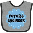 thumbnail image 3 of Inktastic Future Engineer Boys or Girls Baby Bib, 3 of 4