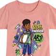 thumbnail image 3 of Karma's World - Speak Through Art - Winston - Toddler & Youth Girls Short Sleeve Graphic T-Shirt, 3 of 6