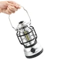 thumbnail image 4 of Toystoory Lámpara de queroseno con energía Solar, estilo Retro, luz de llama para acampar, 12 LED, interruptor de perilla USB, linterna, luces nocturnas carpas Toystoory OD028084-00, 4 of 6