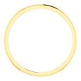 thumbnail image 2 of 14k Yellow Gold 1mm Half Round Band Ring - 1.1 Grams - Size 8, 2 of 2
