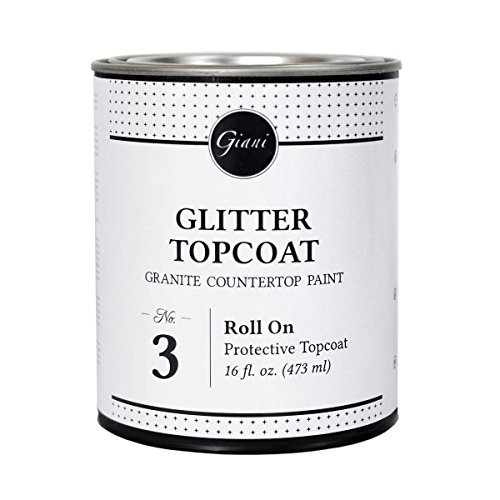 Giani Granite Paint Glitter Top Coat Step 3