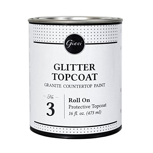 Giani Peinture pour Granit, Couche de Finition Pailletée, Étape 3
