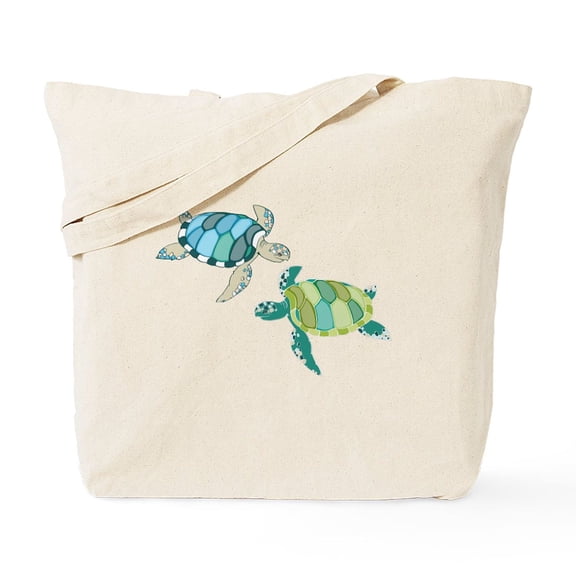 CafePress - Sea Turtles Tote Bag - Unisex Canvas Tote Bag, Beige, 1-Piece