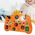 thumbnail image 1 of Tablero de luz Led ocupado Montessori, tablero de actividades, juguete educativo para edades tempranas, rompecabezas para niños, enchufe de interruptor temprano para niños pequeños, 1 of 8