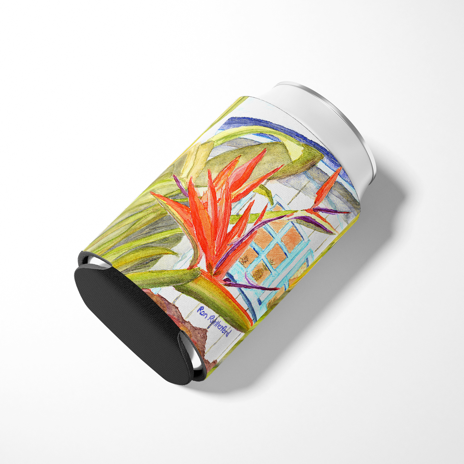 Flower - Bird of Paradise Can or Bottle Hugger